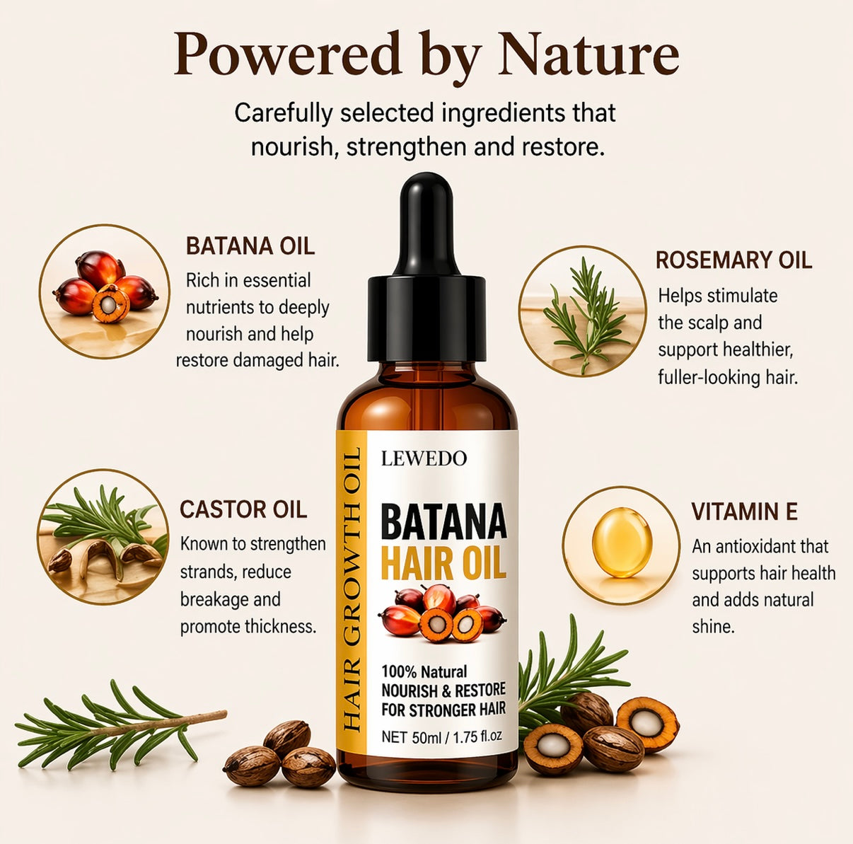 Batana Hair Growth Oil - All Natural